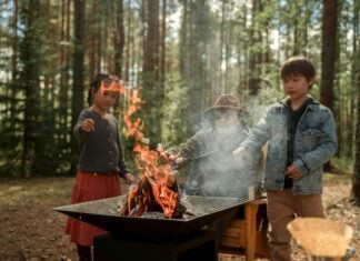 Family Fun Events in Frederick: Nov. 7-8 Children sitting by a campfire