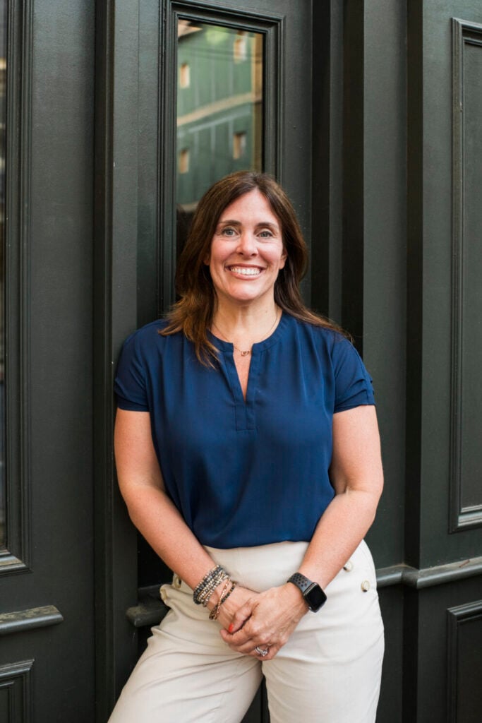 Headshot of Amy Goldsmith, sports nutritionist and owner of Kindred Nutrition & Kinetics in Frederick