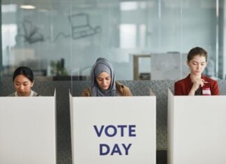 June & July: 5 Things for Families To Know in Frederick Three women at voting booths - the Maryland Gubernatorial Primary will occur June 2026
