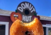 Apple cider donut from Gaver Farm